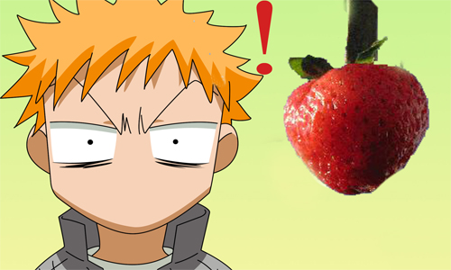 Bleach Anime Trivia… the name Ichigo means “Strawberry”